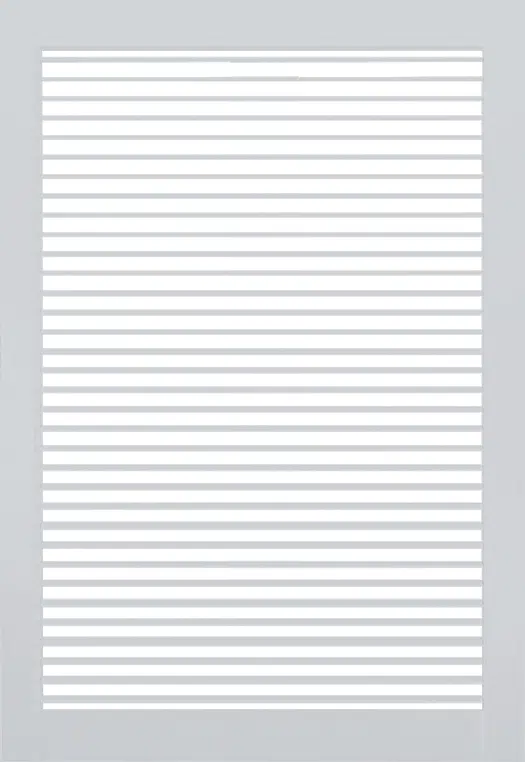 525 x 762 White Shutters Louver 1 7 8 Open