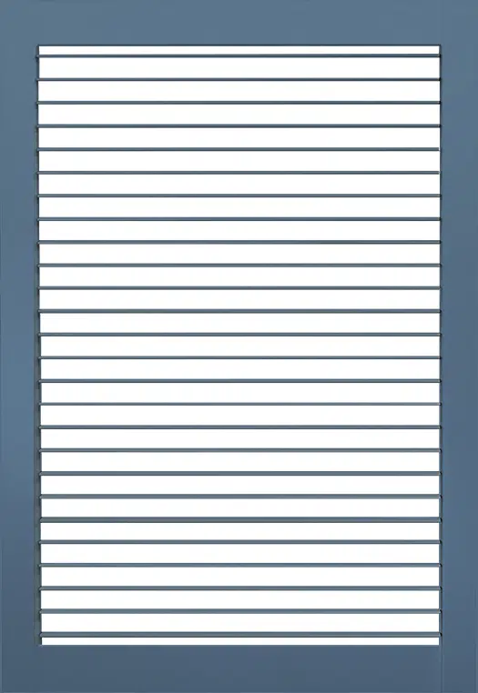 525 x 762 painted Shutters Louver 2 ½ Open